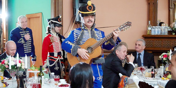гусары на свадьбе